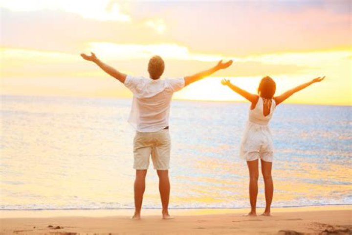 Enjoying in Beach
